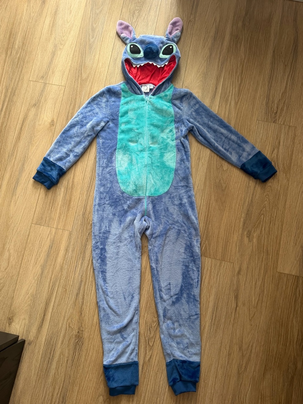 Stitch plush character onesie
